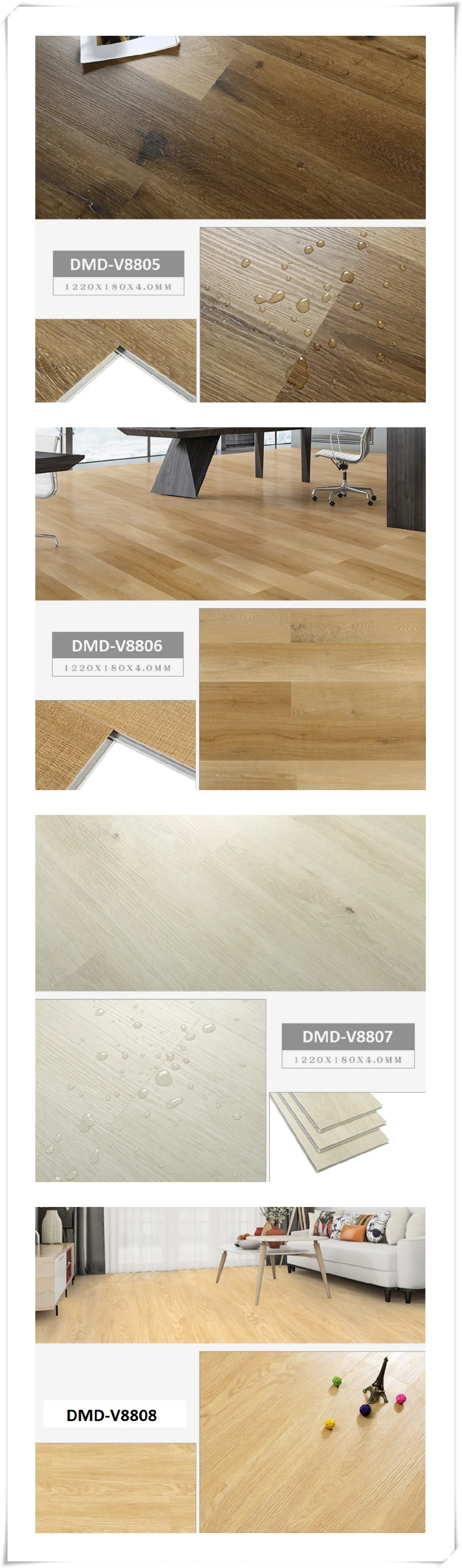 Wear Resistance High Quality Anti-Static Homogeneous Hospital PVC Vinyl Roll Flooring